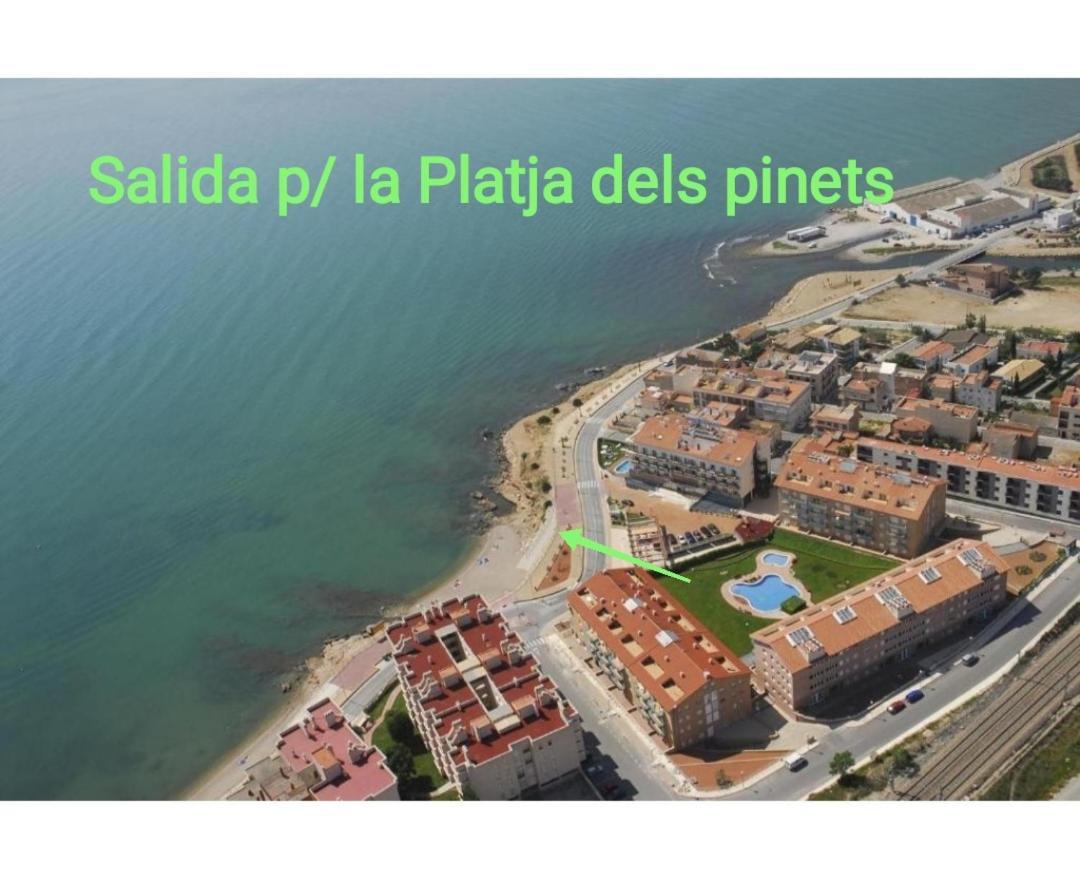 Apartamento L'Ampolla Flamingo Y Mar Exterior foto